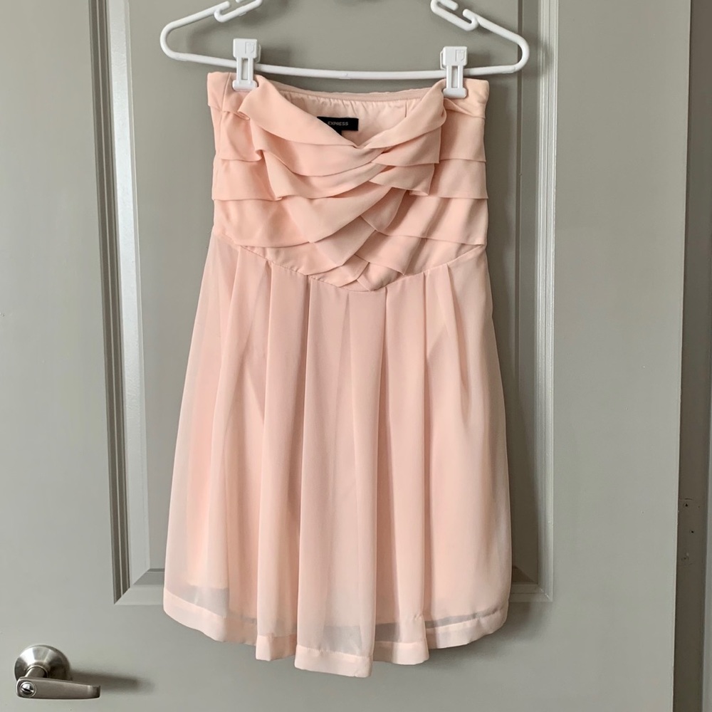 Scalloped Express Mini Dress